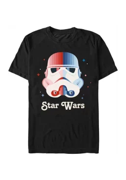 Coupon 🥰 Star Wars Big & Tall Striped Trooper Graphic T-Shirt 😀