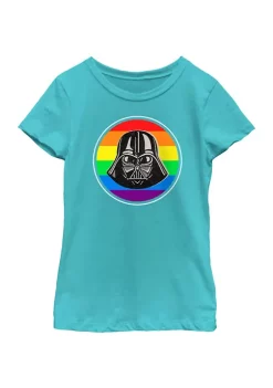 Best Pirce 👏 Star Wars Vader Pride Badge Graphic T-Shirt 🔔