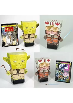 Best Pirce 🤩 Star Wars 2Pk Pulp Heroes Pull Back - SW - Luke and Yoda 🌟