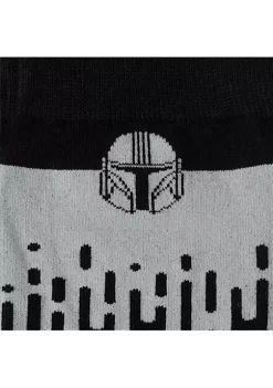 Flash Sale 🧨 Star Wars Mandalorian Hidden Message Grey 🧦 Socks ❤️ -Star Wars Sales Shop Belk 107