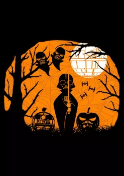 Coupon 😀 Star Wars Big & Tall Darth Spooky Graphic T-Shirt 🔔 -Star Wars Sales Shop Belk 1092