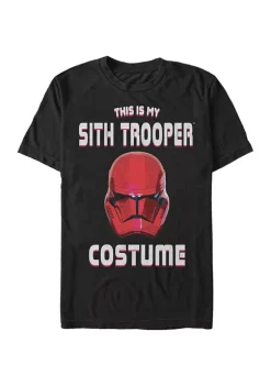 Cheap ✔️ Star Wars Big & Tall Sith Trooper Costume Graphic T-Shirt 👍