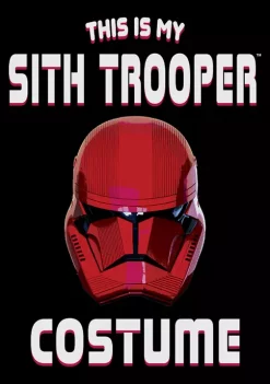 Cheap ✔️ Star Wars Big & Tall Sith Trooper Costume Graphic T-Shirt 👍 -Star Wars Sales Shop Belk 1100