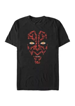 Hot Sale ⭐ Star Wars Big & Tall Maul 🧛 Halloween Icons Graphic T-Shirt 💯 -Star Wars Sales Shop Belk 1129
