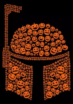 Promo ⭐ Star Wars Big & Tall Boba Pumpkins Graphic T-Shirt 🌟 -Star Wars Sales Shop Belk 1132