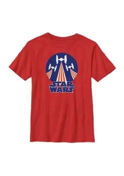 Best Pirce 👏 Star Wars Flag Stamp Graphic T-Shirt 👍 -Star Wars Sales Shop Belk 1153