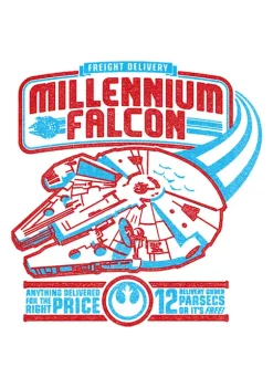 Hot Sale 🌟 Star Wars Smuggler Service Graphic T-Shirt ✔️ -Star Wars Sales Shop Belk 1184