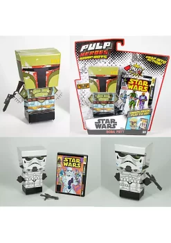 Discount ✨ Star Wars 2Pk Pulp Heroes Pull Back - SW - Stormtrooper and Chewbacca 😍 -Star Wars Sales Shop Belk 1224