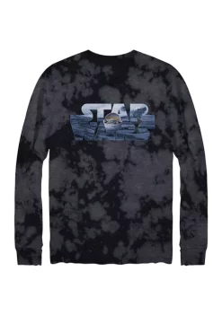 Brand new 🎁 Star Wars Long Sleeve Baby Yoda Graphic T-Shirt 👏