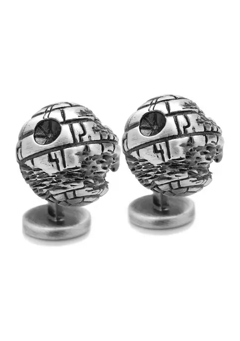 Brand new ✨ Star Wars 3D Death Star II Cufflinks 🥰 4 Brand new ✨ Star Wars 3D Death Star II Cufflinks 🥰 - Image 2