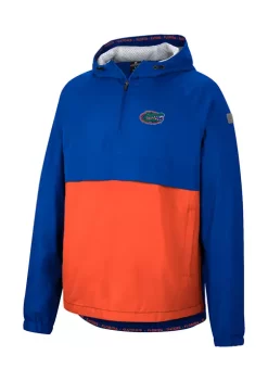 New 😍 Colosseum Athletics NCAA Florida Gators Man to Beat Anorak Jacket 👏