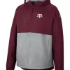 Budget 🔥 Colosseum Athletics NCAA Texas A&M Aggies Man to Beat Anorak Jacket 😉 -Star Wars Sales Shop Belk 1301