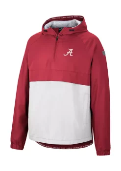 Cheapest 🌟 Colosseum Athletics NCAA Alabama Crimson Tide Man to Beat Anorak Jacket 💯 -Star Wars Sales Shop Belk 1306