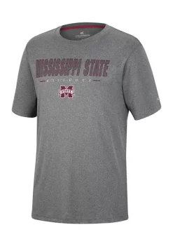Flash Sale 👍 Colosseum Athletics NCAA Mississippi State Bulldogs Raised Graphic T-Shirt 🤩