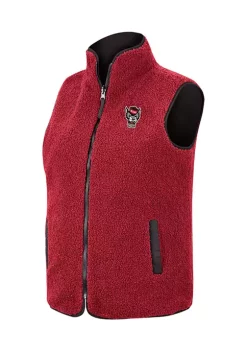Best Sale 🌟 Colosseum Athletics NCAA NC State Wolfpack Co Assistant Reversible Vest ⌛