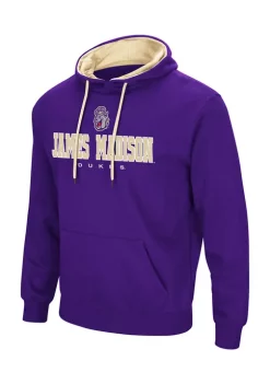 Buy 👍 Colosseum Athletics NCAA James Madison Dukes Embroidered Detail Hoodie ❤️