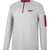 Flash Sale ✔️ Colosseum Athletics NCAA Virginia Tech Hokies Country Club Quarter Zip Pullover 🔥 -Star Wars Sales Shop Belk 1345