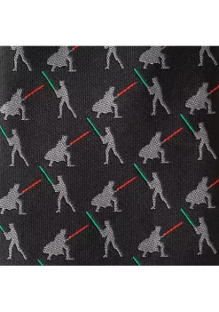 Budget 😍 Star Wars Vader v. Luke Battle Lightsaber Black Tie 🛒 -Star Wars Sales Shop Belk 135