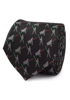 Budget 😍 Star Wars Vader v. Luke Battle Lightsaber Black Tie 🛒 -Star Wars Sales Shop Belk 136