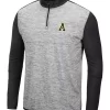 Top 10 🧨 Colosseum Athletics NCAA Appalachian State Mountaineers Color Block 1/4 Zip 👕 Shirt 😀
