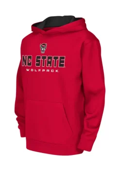 New 😀 Colosseum Athletics Boys 8-20 NCAA NC State Wolfpack Graphic Hoodie 👍