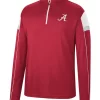 Best Pirce ⭐ Colosseum Athletics NCAA Alabama Crimson Tide 1/4 Zip Pullover 🛒 -Star Wars Sales Shop Belk 1387