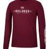 Promo 💯 Colosseum Athletics NCAA Mississippi State Bulldogs Spackler Long Sleeve Graphic T-Shirt 🎁 -Star Wars Sales Shop Belk 1408