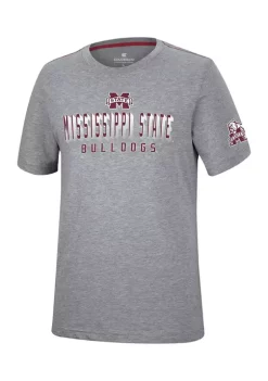 Best Pirce โจ Colosseum Athletics NCAA Mississippi State Bulldogs 3D Graphic T-Shirt ๐ฅ