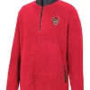 Wholesale 🔔 Colosseum Athletics NCAA NC State Wolfpack Keeping Score 1/4 Zip Jacket ✔️