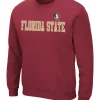 Cheapest ✔️ Colosseum Athletics NCAA Florida State Seminoles Crew Neck Sweatshirt ✔️