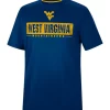 New 🎁 Colosseum Athletics NCAA West Virginia Mountaineers Camouflage Graphic T-Shirt 🎁