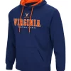 Discount 😉 Colosseum Athletics NCAA Virginia Cavaliers Embroidered Detail Hoodie 🛒