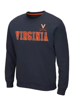 Coupon 😀 Colosseum Athletics NCAA Virginia Cavaliers Crew Neck Sweatshirt 🔥