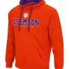 Wholesale 🌟 Colosseum Athletics NCAA Clemson Tigers Embroidered Detail Hoodie 🧨 -Star Wars Sales Shop Belk 1480