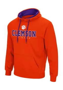 Wholesale 🌟 Colosseum Athletics NCAA Clemson Tigers Embroidered Detail Hoodie 🧨