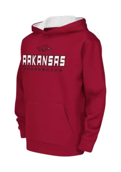 Discount ๐ Colosseum Athletics Boys 8-20 NCAA Arkansas Razorbacks Graphic Hoodie ๐