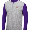 Best deal 🎁 Colosseum Athletics NCAA LSU Tigers Color Block 1/4 Zip 👚 Shirt 🔔 -Star Wars Sales Shop Belk 1505