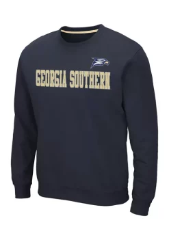 Promo ๐ Colosseum Athletics NCAA Georgia Southern Eagles Crew Neck Sweatshirt ๐คฉ