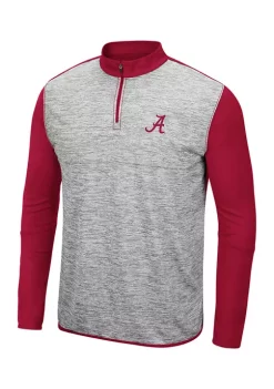 Best deal 💯 Colosseum Athletics NCAA Alabama Crimson Tide Color Block 1/4 Zip 👕 Shirt ⭐