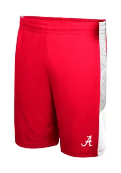 New ❤️ Colosseum Athletics NCAA Alabama Crimson Tide Embroidered Shorts 🥰