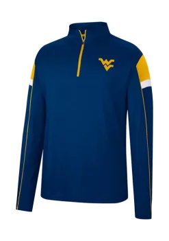 Buy 🌟 Colosseum Athletics NCAA West Virginia Mountaineers 1/4 Zip Pullover 🧨
