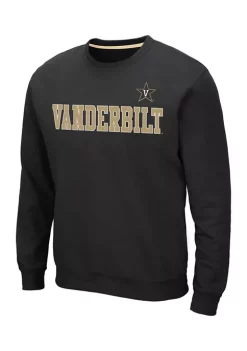 Cheap 🧨 Colosseum Athletics NCAA Vanderbilt Commodores Crew Neck Sweatshirt 🎁