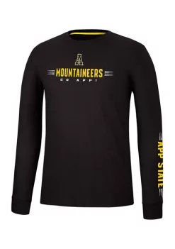 Cheapest 🎉 Colosseum Athletics NCAA Appalachian State Mountaineers Spackler Long Sleeve Graphic T-Shirt ✔️
