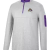 Cheapest 🛒 Colosseum Athletics NCAA East Carolina Pirates Country Club Quarter Zip Fleece Sweatshirt ✨