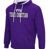 Coupon 🔔 Colosseum Athletics NCAA TCU Horned Frogs Embroidered Detail Hoodie ❤️ -Star Wars Sales Shop Belk 1573