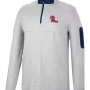 Top 10 🛒 Colosseum Athletics NCAA Ole Miss Rebels Country Club Quarter Zip Pullover 🔔