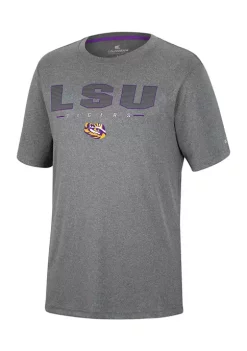 New 🎉 Colosseum Athletics NCAA LSU Tigers Raised Graphic T-Shirt 👏 -Star Wars Sales Shop Belk 1581
