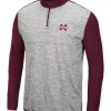 Best reviews of ⌛ Colosseum Athletics NCAA Mississippi State Bulldogs Color Block 1/4 Zip 👕 Shirt 🛒 -Star Wars Sales Shop Belk 1586