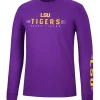 Best deal ⌛ Colosseum Athletics NCAA LSU Tigers Spackler Long Sleeve Graphic T-Shirt 🧨 -Star Wars Sales Shop Belk 1600