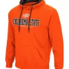 Hot Sale 🌟 Colosseum Athletics NCAA Oklahoma State Cowboys Embroidered Detail Hoodie ⌛ -Star Wars Sales Shop Belk 1648
